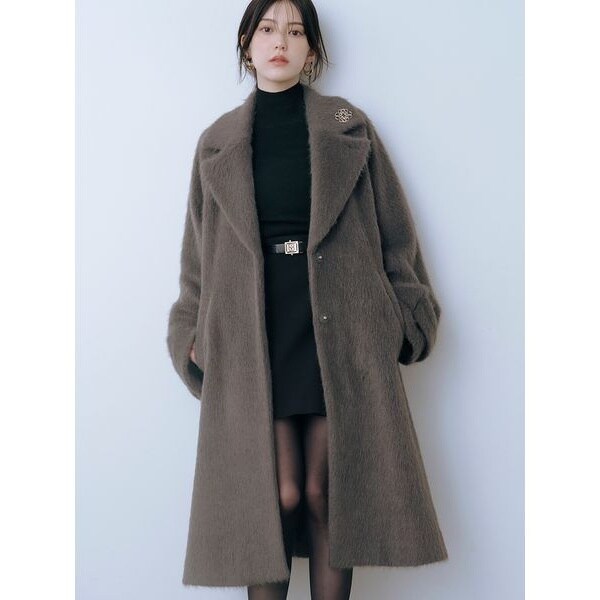 ファー付きミドルケープコート | スナイデル(SNIDEL) | マルイウェブ
