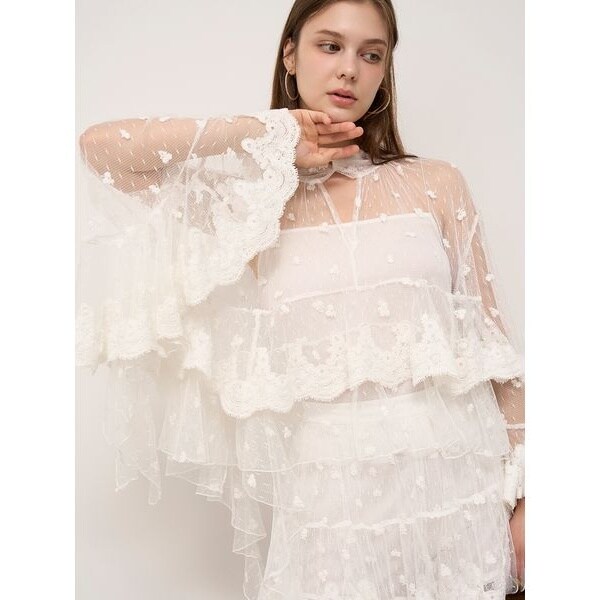 カットレースポロブラウス | スナイデル(SNIDEL) | マルイウェブチャネル