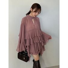 スナイデル(SNIDEL)のリップルラインミニスカショーパン