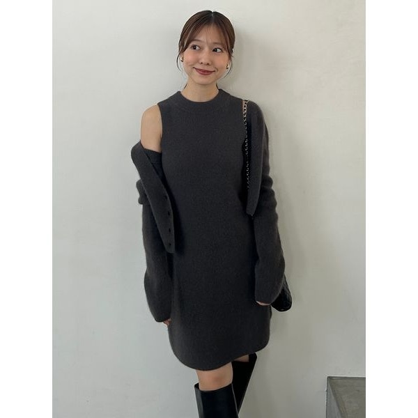 片畦ショートZipカーディガン | ノーブル(Noble) | マルイウェブチャネル