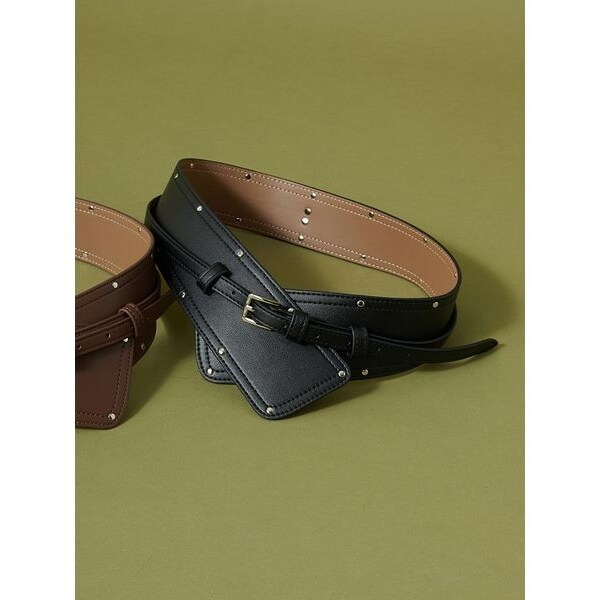 IENA【AULENTTI/オウレンティ】レザーベルト SLOBE IENA ベルト 「AULENTTI/オウレンティ」 レザーベルト