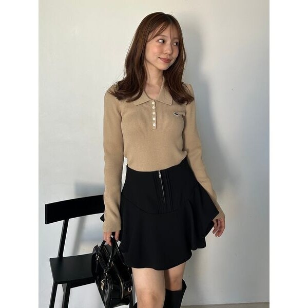 レイヤードフリルミニスカショーパン【カンヘウォン着用