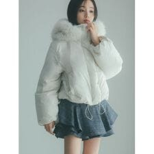 スナイデル(SNIDEL)のレイヤードフリルミニスカショーパン