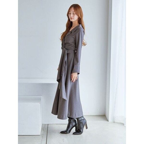 SNIDEL　ボレロレイヤードワンピース　スナイデル［注意事項あり］ ボレロレイヤードワンピース | スナイデル(SNIDEL) | マルイウェブチャネル