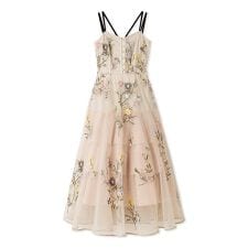 スナイデル(SNIDEL)のエンブロイダリーチュールドレス