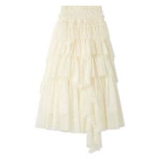 スナイデル(SNIDEL)のチュールボリュームスカート