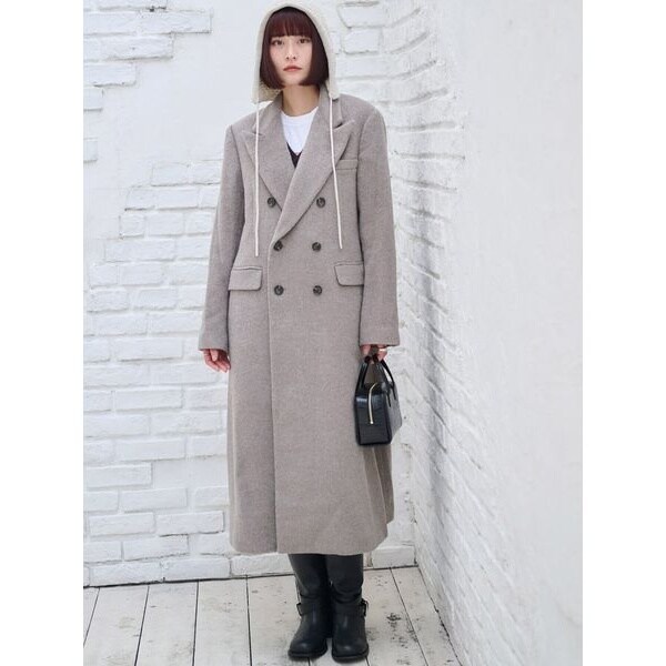 カシミヤ30％混ベーシックコート | スナイデル(SNIDEL) | マルイウェブ