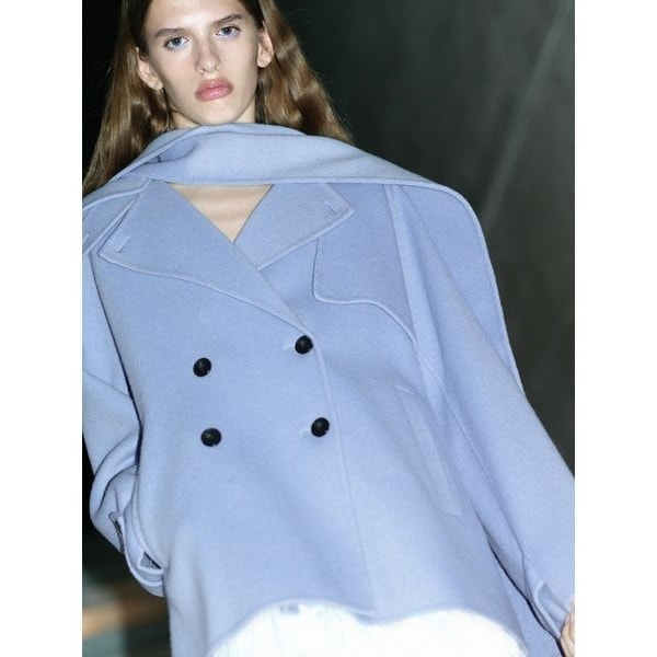 コットンダブルクロスロングコート | ノーブル(Noble) | マルイウェブ