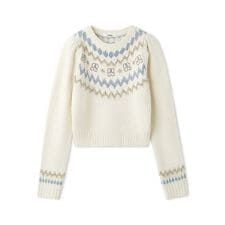 スナイデル(SNIDEL)のSustainableノルディックニットプルオーバー