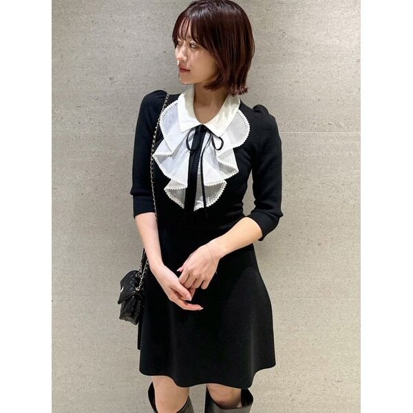 ラッフルミニニットワンピース | スナイデル(SNIDEL) | マルイウェブ