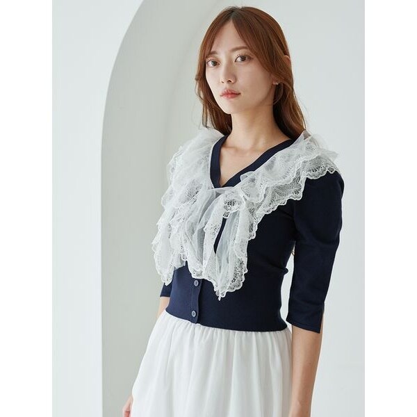 オフショル衿ニットプルオーバー | スナイデル(SNIDEL) | マルイウェブ