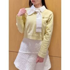 ツイードフレアミニスカート