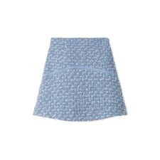 ツイードフレアミニスカート