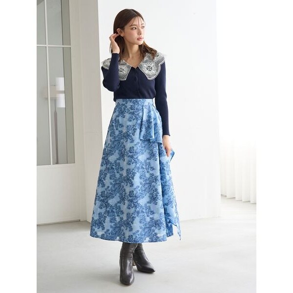 ストレートプリーツティアードスカート | スナイデル(SNIDEL) | マルイ