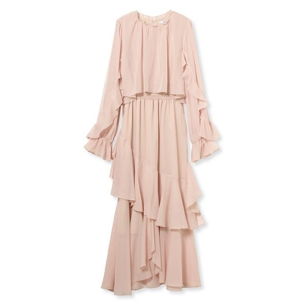 ブラウスレイヤードフリルワンピース | スナイデル(SNIDEL) | マルイ