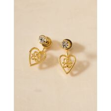 ハートキャッチストーンピアス