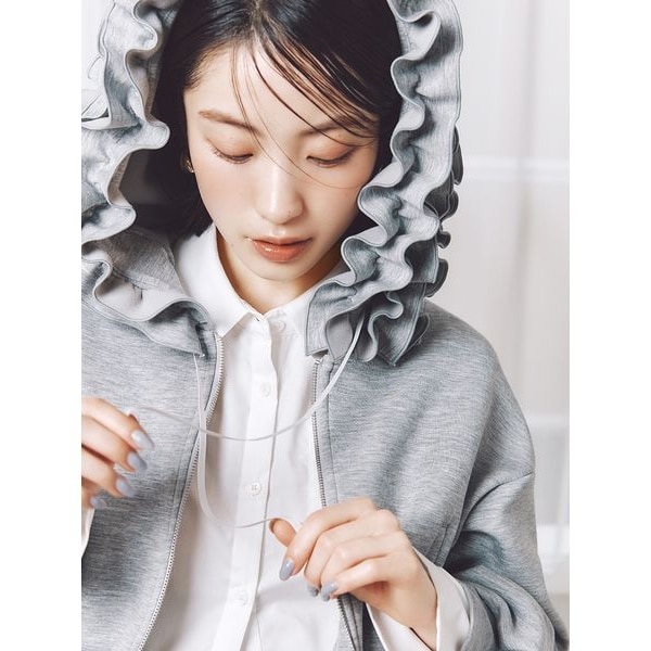 フリルショートジップパーカー | スナイデル(SNIDEL) | マルイウェブ