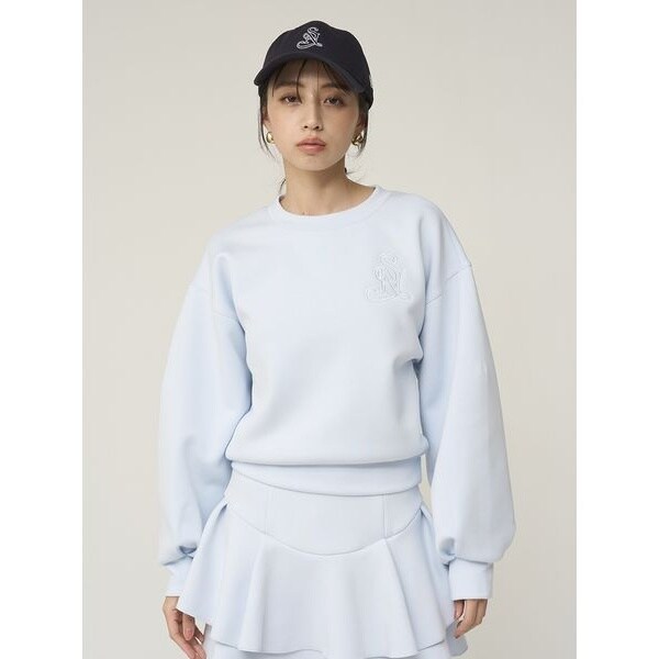 ボンディングロゴスウェットプルオーバー | スナイデル(SNIDEL