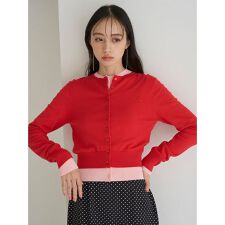 ニットレイヤードプルオーバー