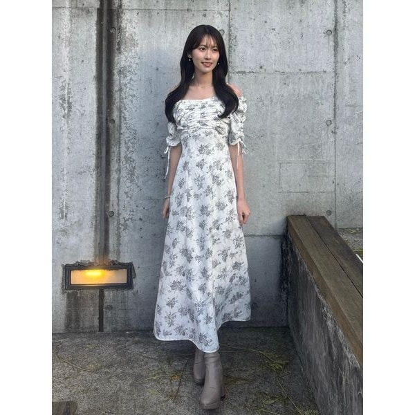 WEB限定／ROSE Collection】ROSEプリントワンピース | スナイデル
