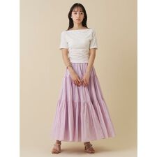 ボリュームフレアスカート