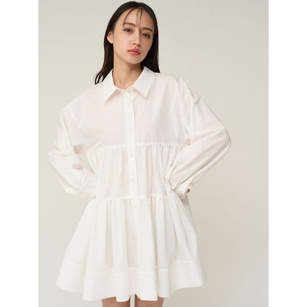 [�}���C]�{�����[���e�B�A�[�h�~�j�V���c�����s�[�X/�X�i�C�f���iSNIDEL�j WHT