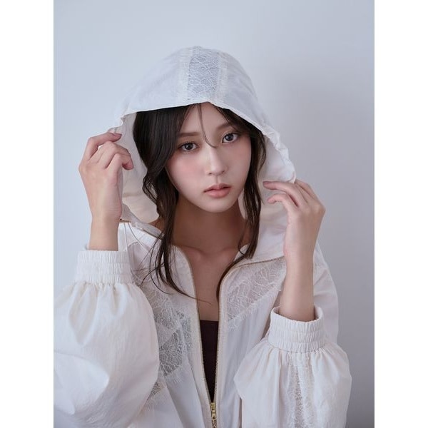 Chacott】コラボナイロンレースブルゾン | スナイデル(SNIDEL