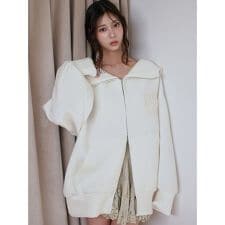 ボリュームパーカーワンピース