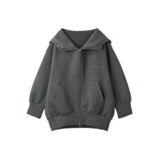 ボリュームパーカーワンピース