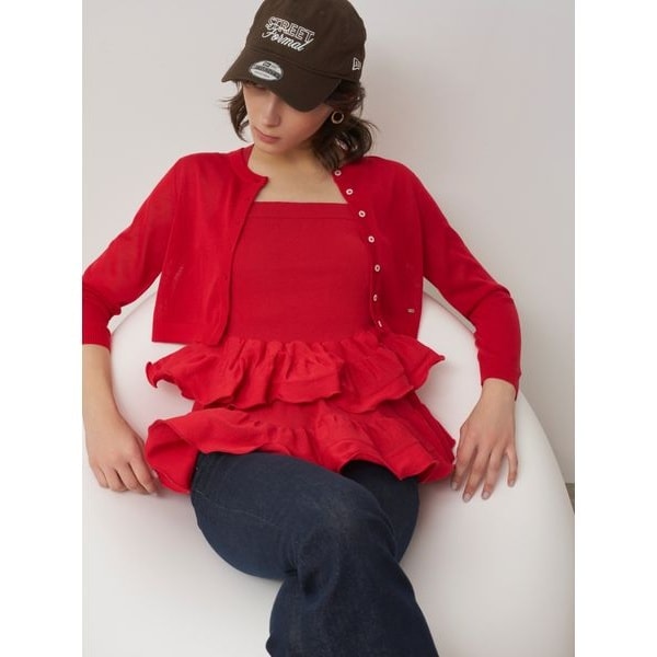 [�}���C]�x�[�V�b�N�R���p�N�g�V�A�[�J�[�f�B�K��/�X�i�C�f���iSNIDEL�j RED