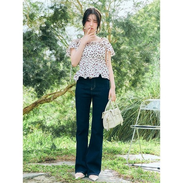 [�}���C]�ySTYLE UP PANTS�z�t���A�f�j��/�X�i�C�f���iSNIDEL�j IND