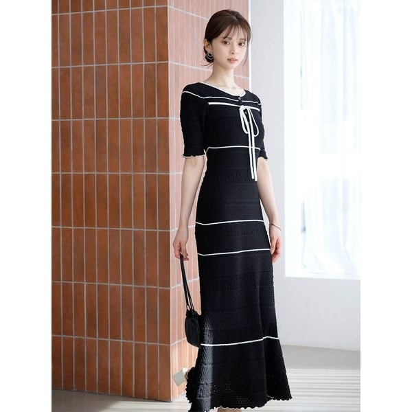 [�}���C]�N���V�F���C�N�����O�j�b�g�����s�[�X/�X�i�C�f���iSNIDEL�j BLK