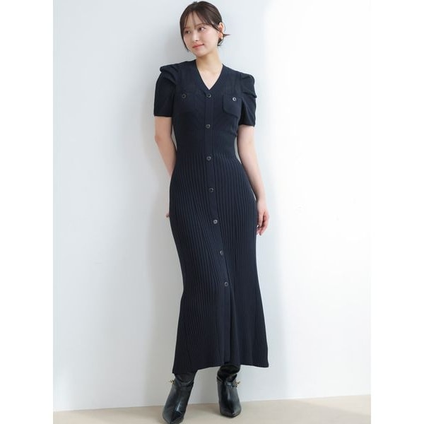 フロントボタンニットワンピース | スナイデル(SNIDEL) | マルイウェブ
