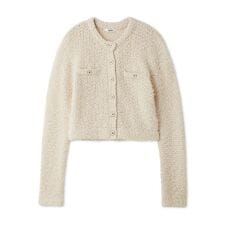 【HIGH QUALITY】アルパカシルクミックスニットジャケット