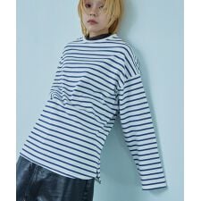 ボーダーロングTシャツ