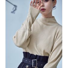 ハイネックプルオーバー | ファッションレター(Fashion Letter)