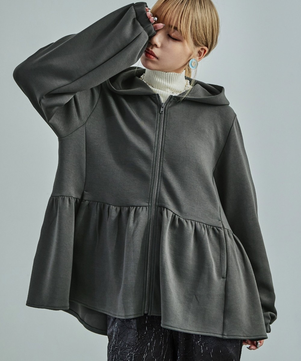 【カジュアルお洒落♪】ルイヴィトン★ペプラムパーカ gallery-rare_9506084