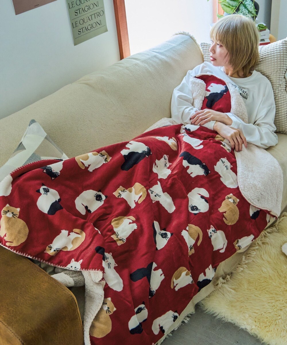 [}C]XlAj}uPbg 100×140cm/t@bV^[iFashion Letterj lREC