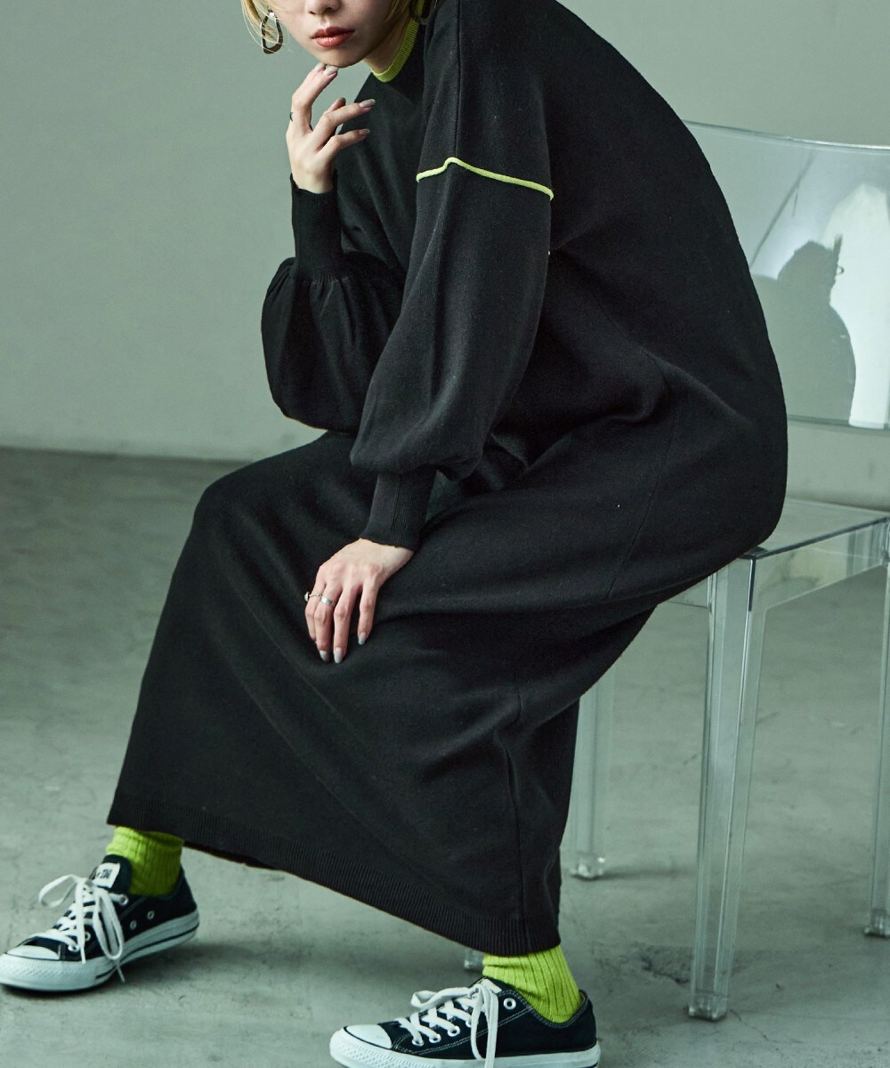 スカラップカラーワンピース | マルイウェブチャネル