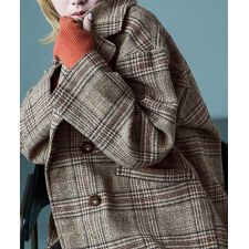 ファッションレター(Fashion Letter)のグレンチェックジャケット