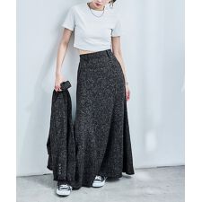 ツイードマーメイドロングスカート