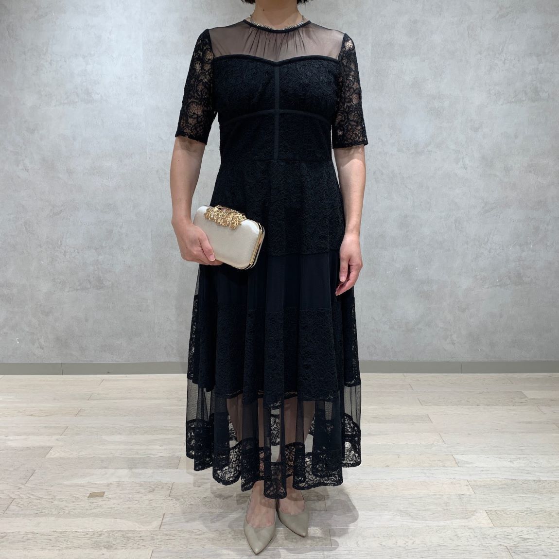 JILL STUART】チュールミックスレースドレス | 結婚式
