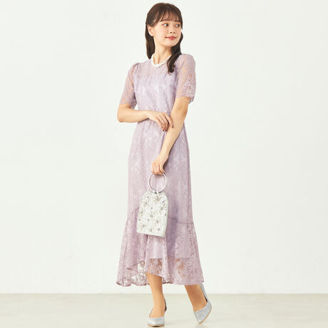 【JILL STUART】ファインレースドレス