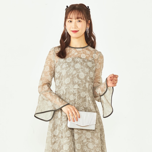 kaene お呼ばれドレス kaene ドレス｜11-1495｜結婚式パーティーのレンタルドレスは