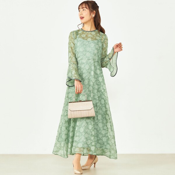 kaene ドレス kaene】総レースドレス | 結婚式・パーティーのレンタルドレス