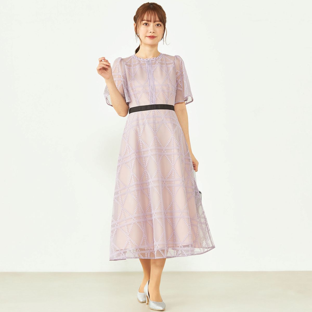 CELFORD セルフォードピンクベージュドレス | 結婚式・パーティー