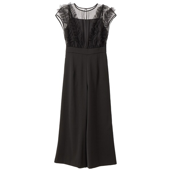 チュールフリルパンツドレス | 結婚式・パーティーのレンタルドレス