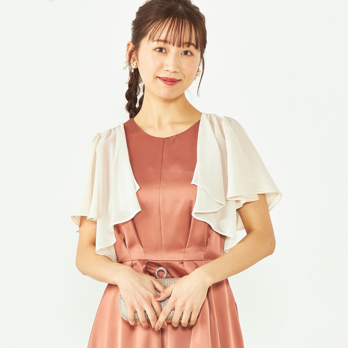 AIMER】プリーツワイドパンツドレス | 結婚式・パーティーの