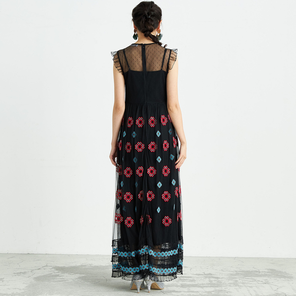 RED VALENTINO】刺繍ロングドレス | ドレニ(DRENi) | RD-PS005-19 