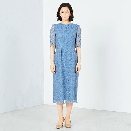 Kaene 総レースラメワンピース ドレニ Dreni Rd Rr023 19 ファッション通販 マルイウェブチャネル